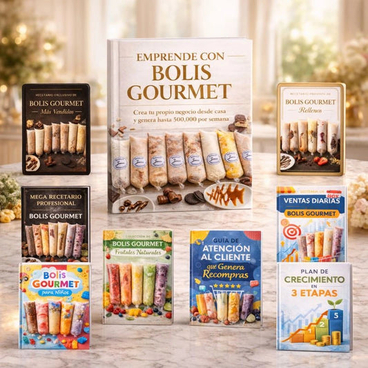 Emprende con Bolis Gourmet + 8 bonos de regalo 🎁